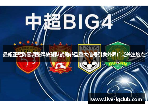 最新亚冠阵容调整释放球队战略转型重大信号引发外界广泛关注热点